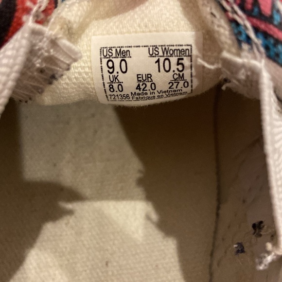 Classic Slip On Vans Mash Up Stickers - 9M/10.5W - Picture 2 of 4